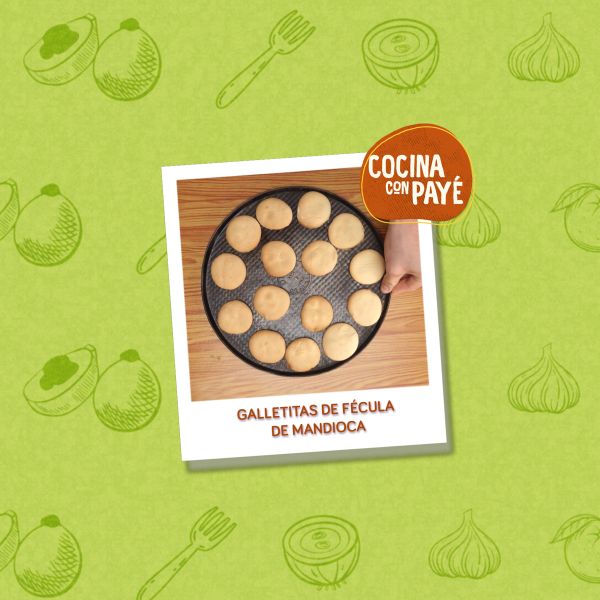 Galletitas de fécula de mandioca